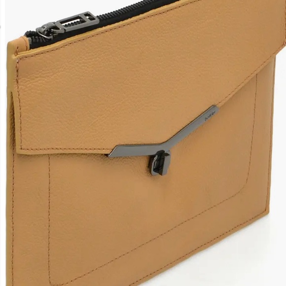 Tan Botkier Leather Clutch Satchel Bag Brand New Never Used with Tags - Picture 3 of 3
